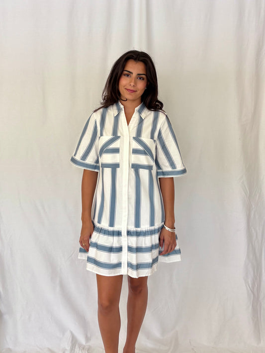 Summer Dress Dunlin Stripe