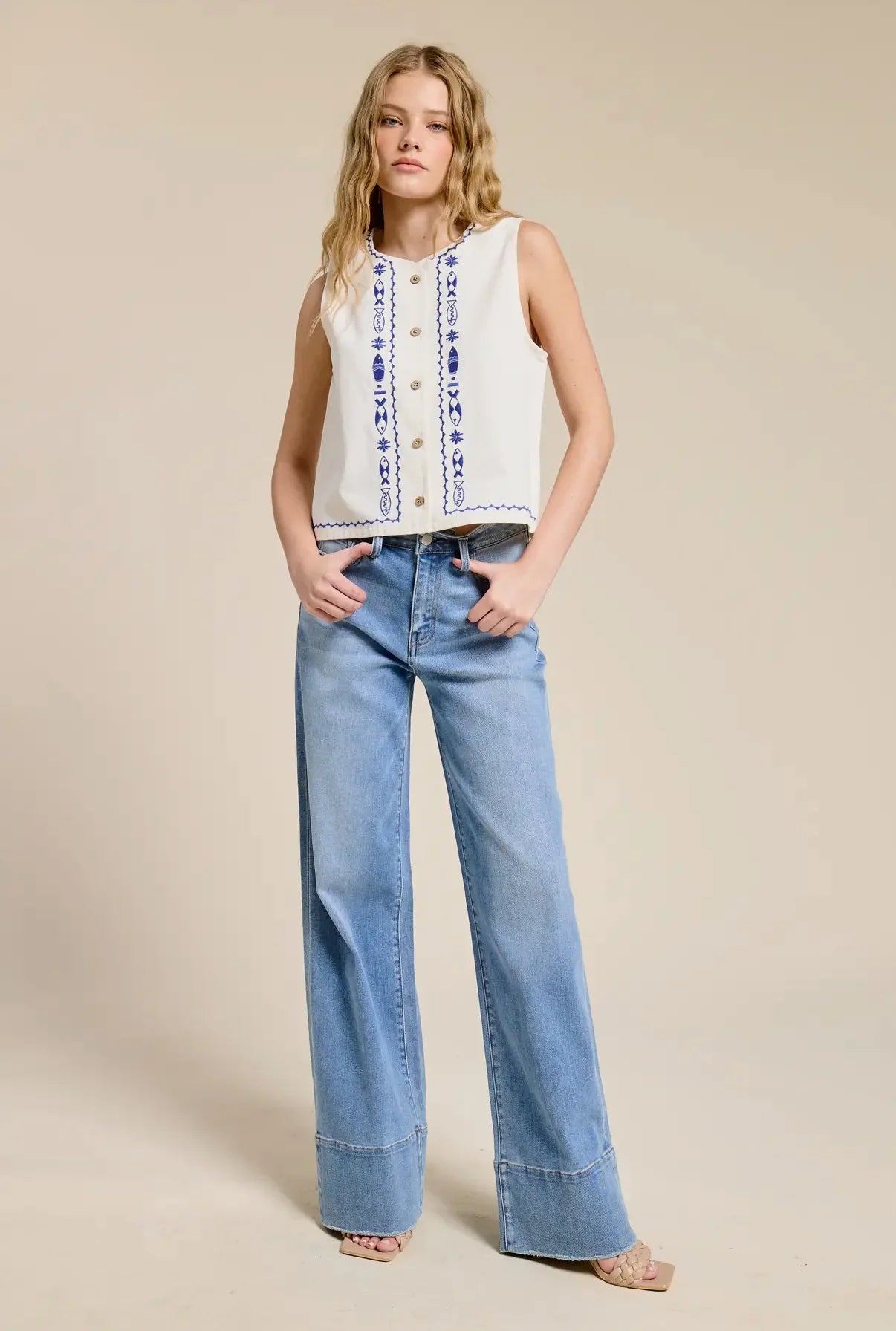SEA GARDEN TOP