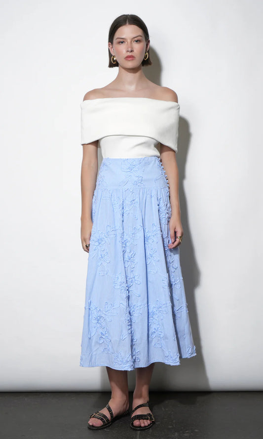 AURORA MIDI SKIRT