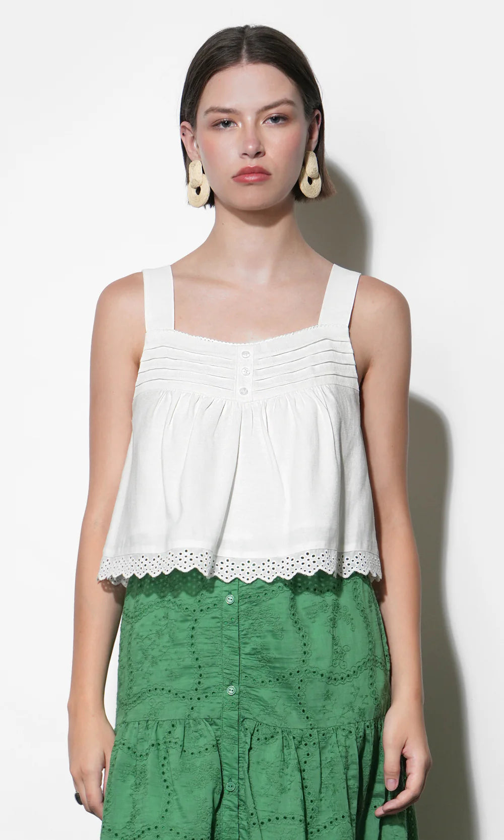 ELANI EYELET SWING TANK