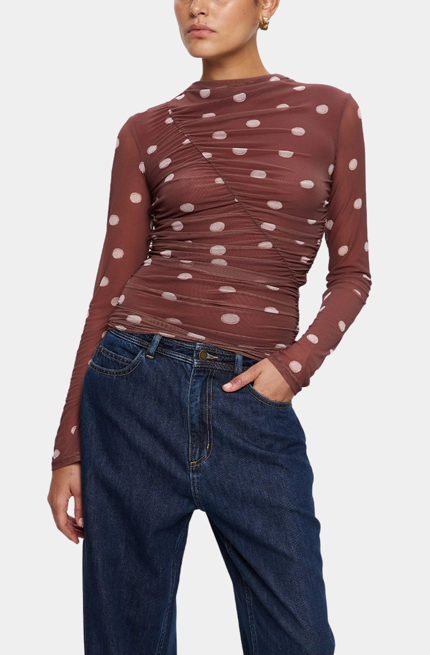Edie Mesh Top