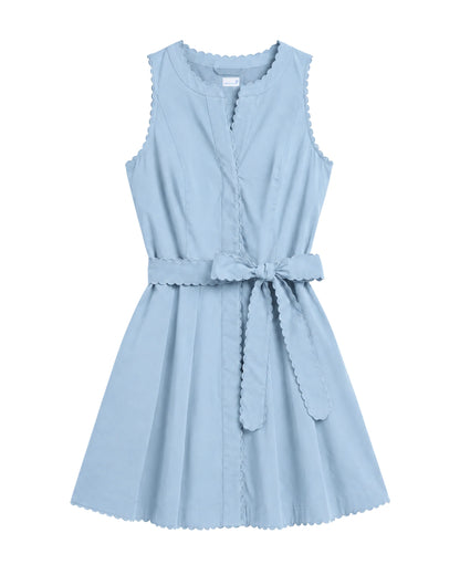 Hadley Romper Light Blue