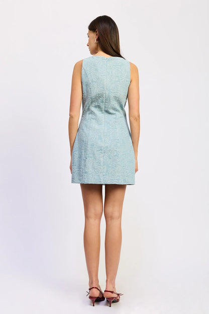 Dominque Denim Mini Dress