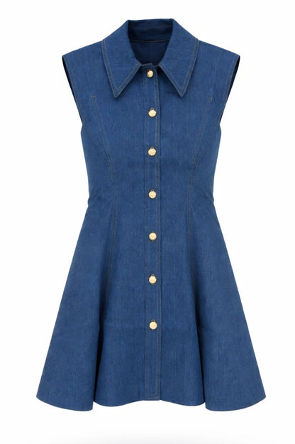Albie Dress Denim