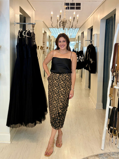Kasey Midi Length Skirt