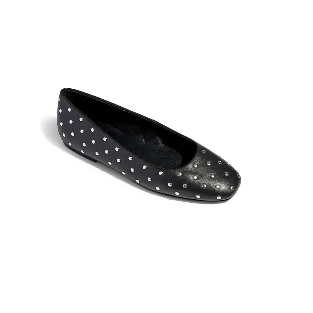 SAGE STUDDED FLAT
