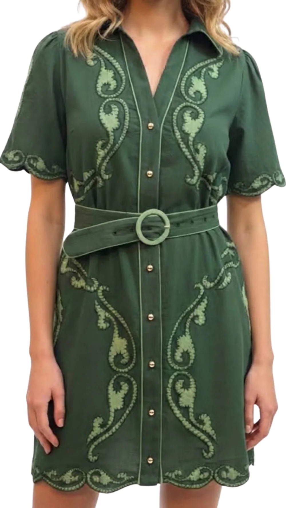 Poppy Dress in Regal Scallop