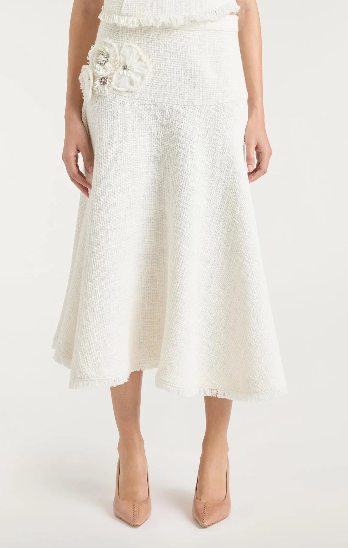 CRUNCHY FLOWER HENRIETTE SKIRT