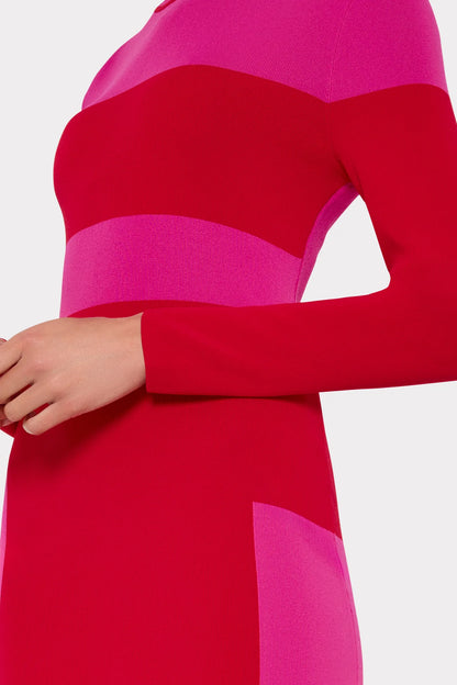 Shohona Long Sleeve Midi Dress