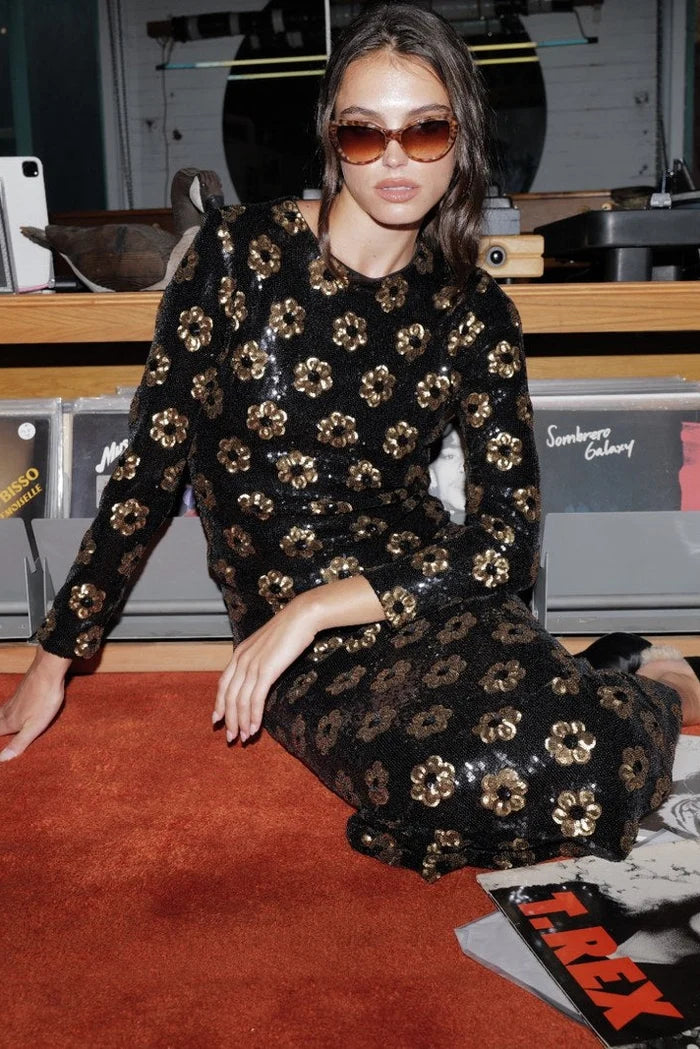 Noir Marigold Top