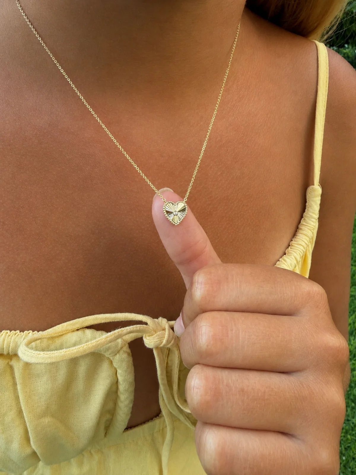 Liv Heart Necklace