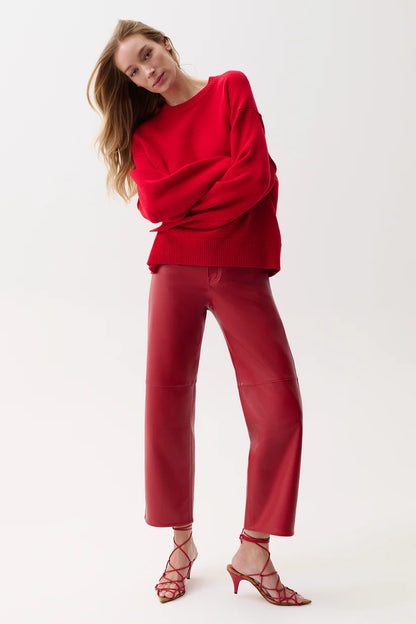 Jett High Rise Bowed Straight