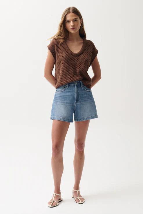 SAIGE HIGH RISE A-LINE SHORT