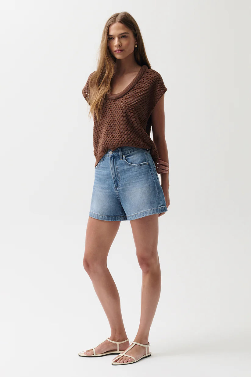 SAIGE HIGH RISE A-LINE SHORT