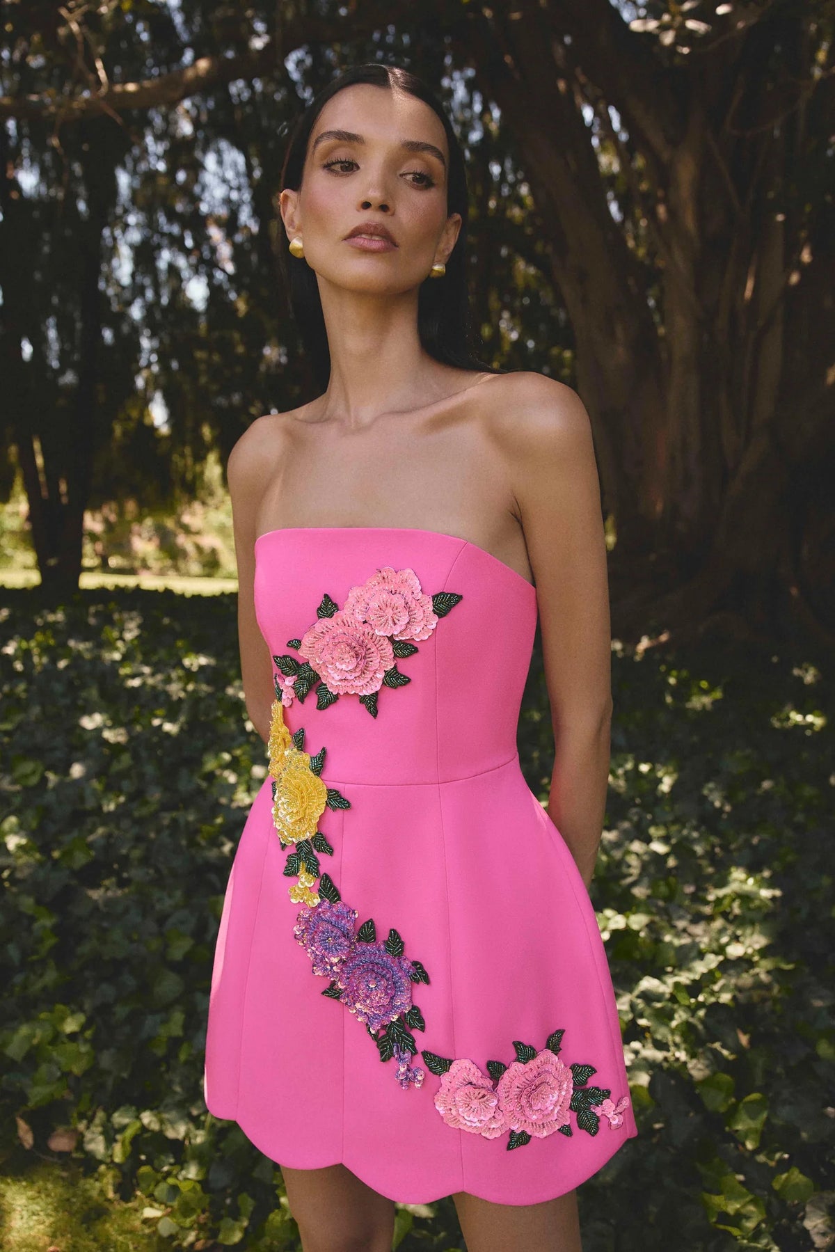 Laurentia Tulip Mini Dress