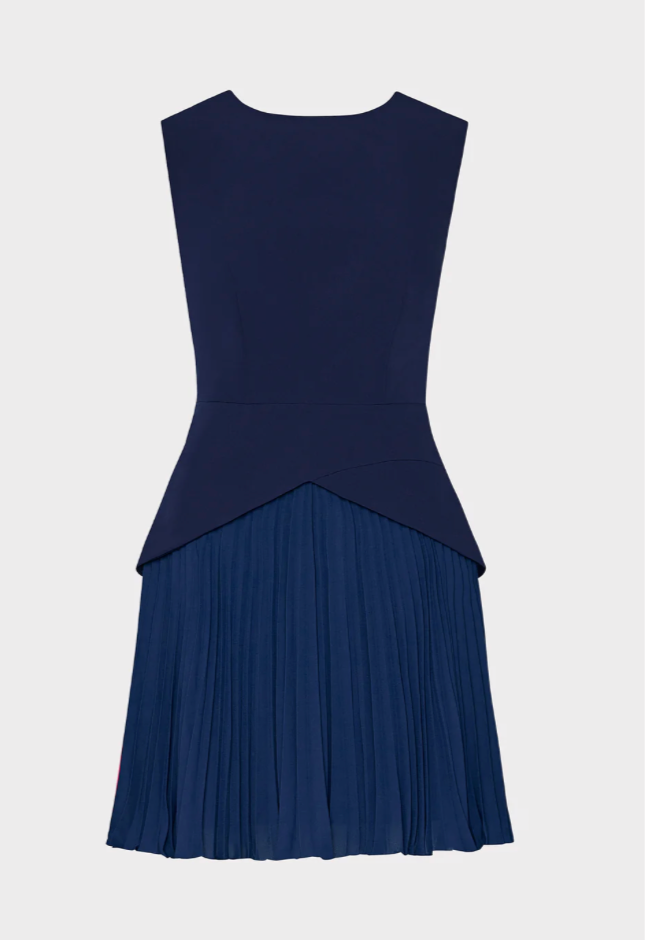 HADDY PLEATED MINI DRESS