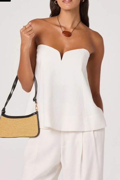 TALULLA STRAPLESS TOP