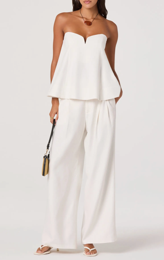 TALULLA STRAPLESS TOP