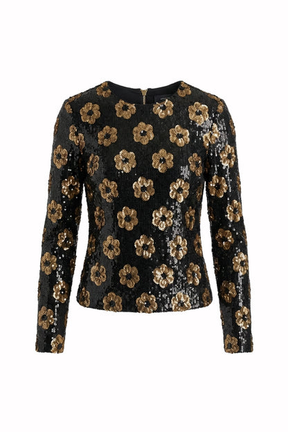 Noir Marigold Top