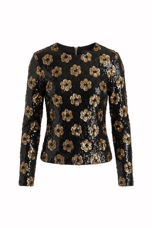 Noir Marigold Top