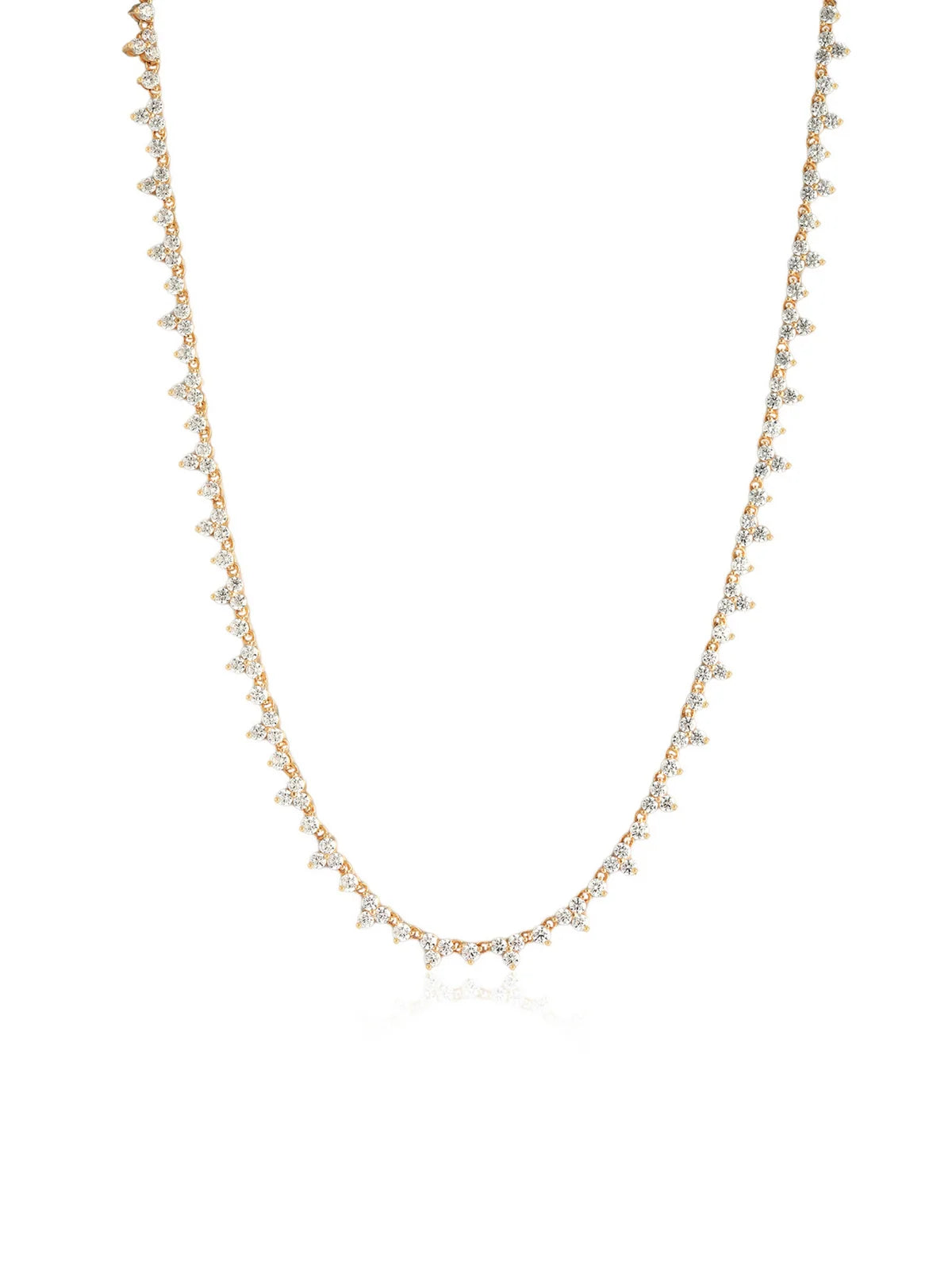 Trio Tennis Necklace