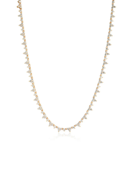 Trio Tennis Necklace
