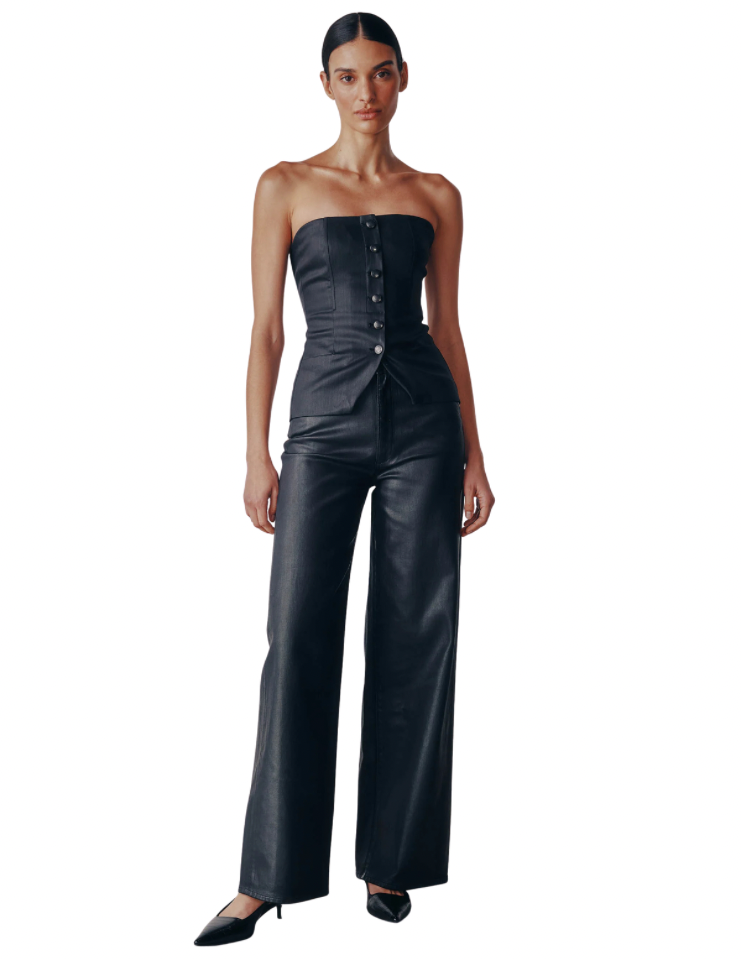 KARMINE COATED JEANS