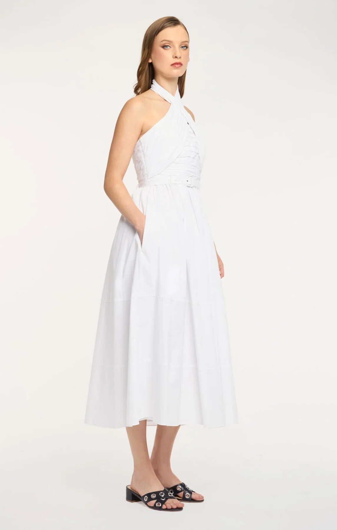 MARCIE DRESS WHITE