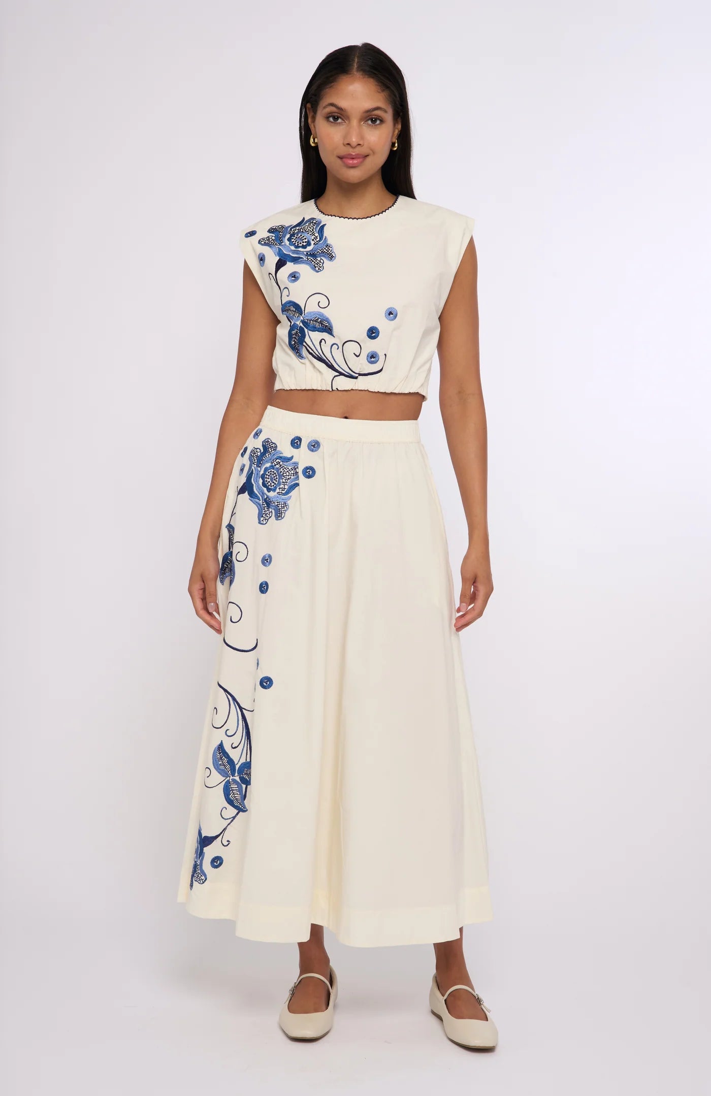 KIMBER EMBROIDERY SKIRT
