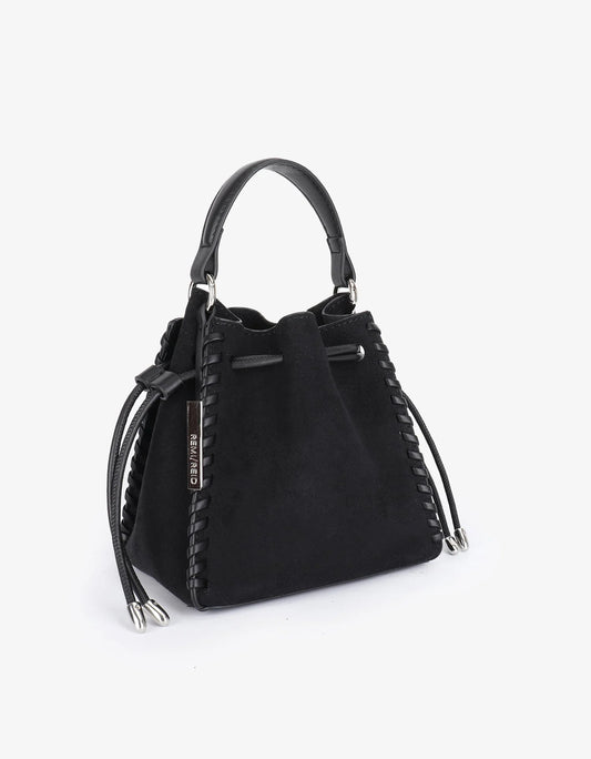 Fallon Mini Pebble Black Purse