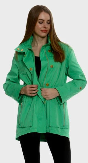 Tess Rain Jacket Irish Green