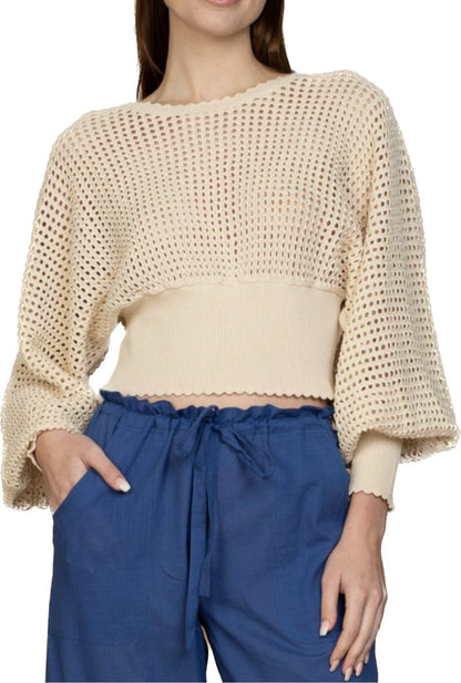 CLEO KNIT SWEATER *