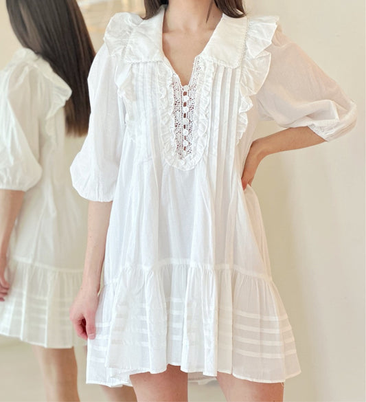 VOIL MINI DRESS ~