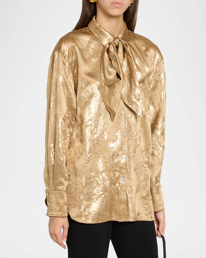 Gilded Peony Camillia Top