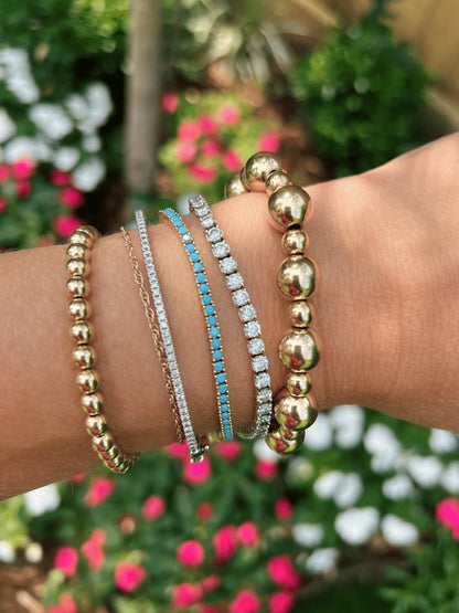 Turquoise Tennis Bracelet