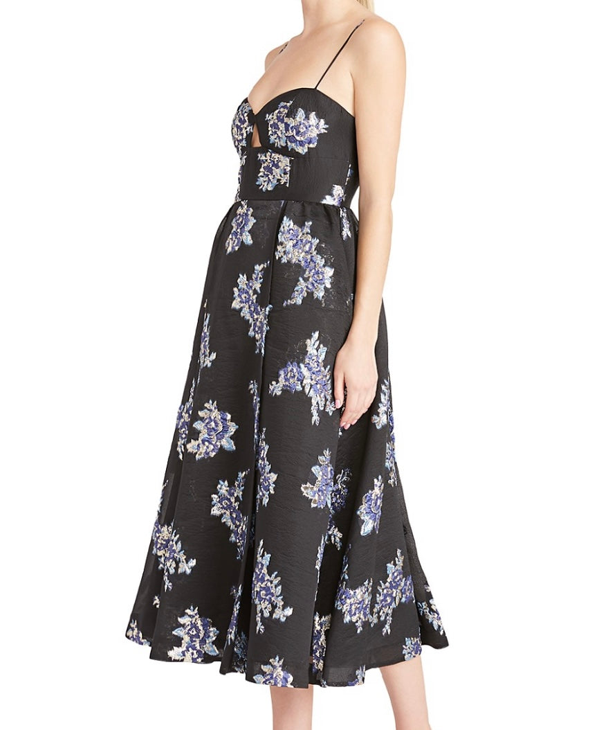 ORGANZA MIDI DRESS *