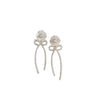 PEARLY BOW EARRING