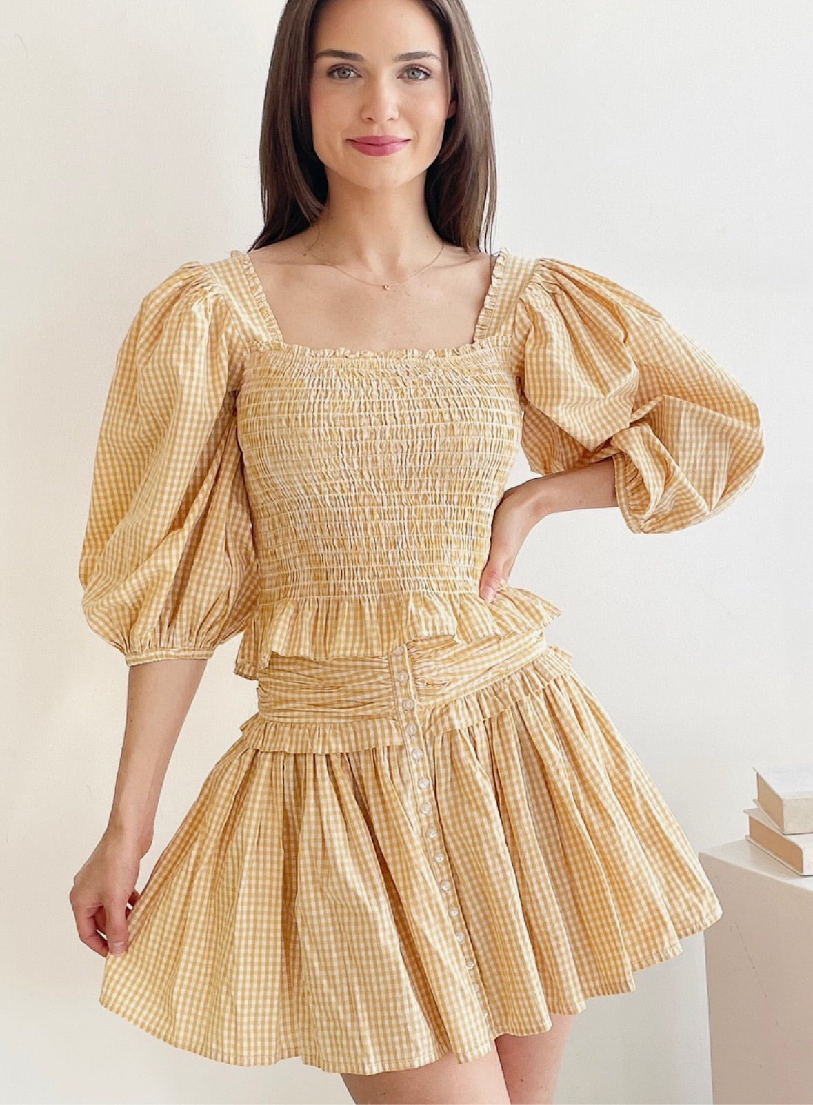 POPLIN TOP ~