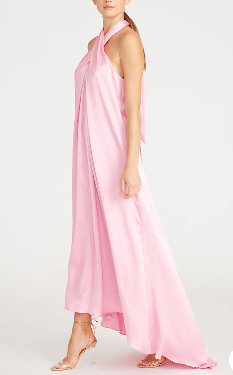 SATIN LONG DRESS ~