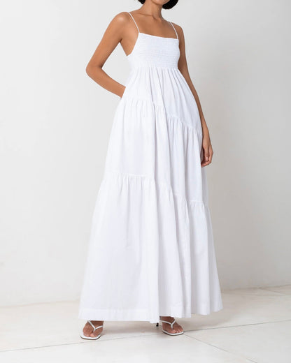 SPAGHETTI STRAP MAXI ~