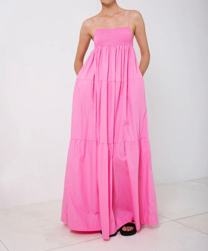 SHIRRED MAXI ~