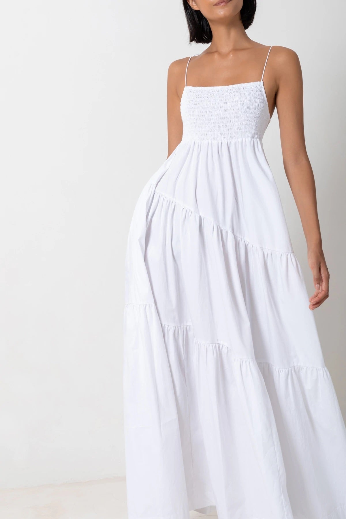 SPAGHETTI STRAP MAXI ~