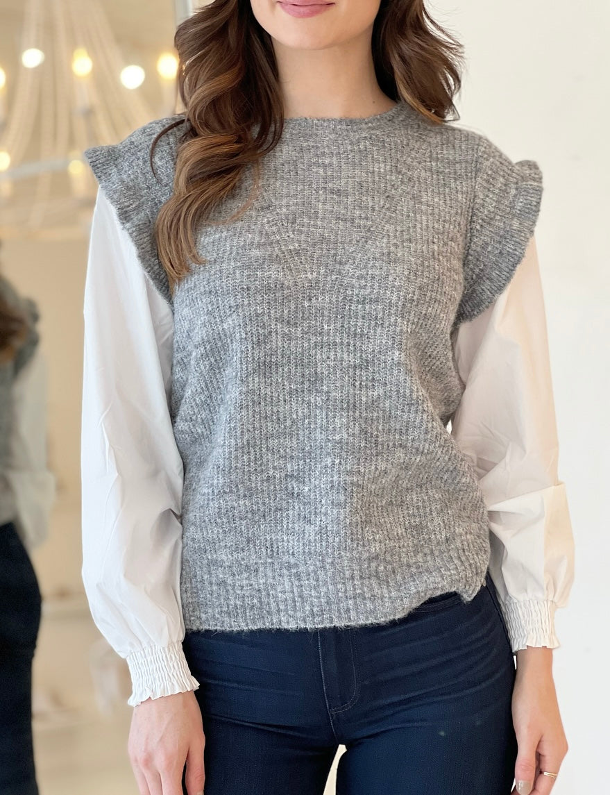 ADELA SWEATER TOP ~