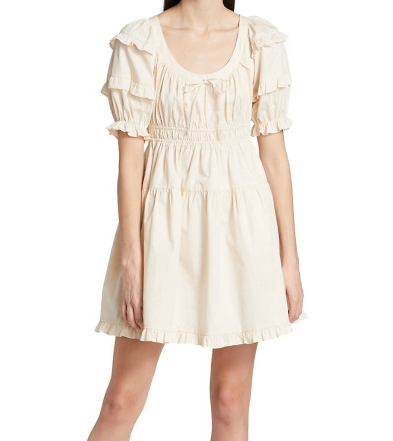 POPLIN MINI DRESS