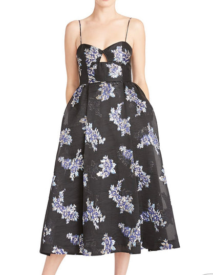 ORGANZA MIDI DRESS *