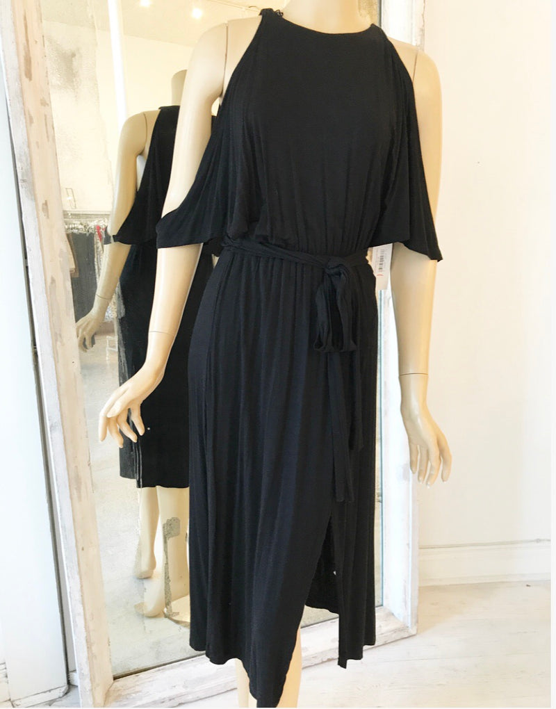 BISHOP WRAP DRESS