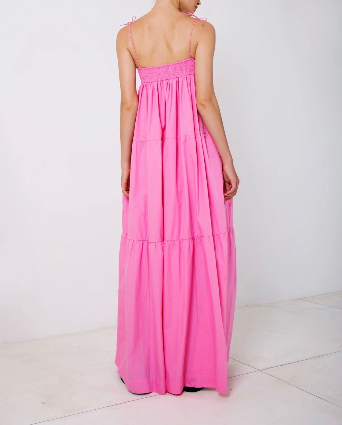 SHIRRED MAXI ~
