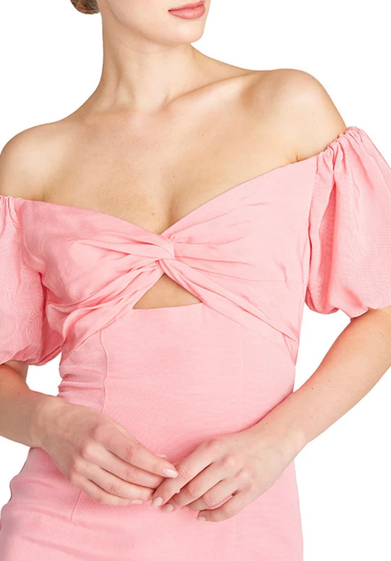 OFF SHOULDER DRESS ~