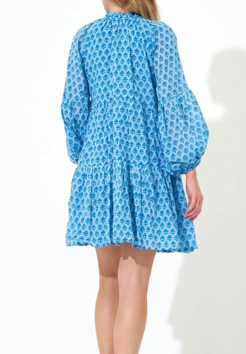 BALLOON SLEEVE DRESS