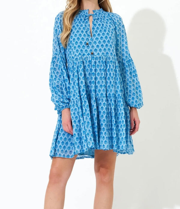 BALLOON SLEEVE DRESS